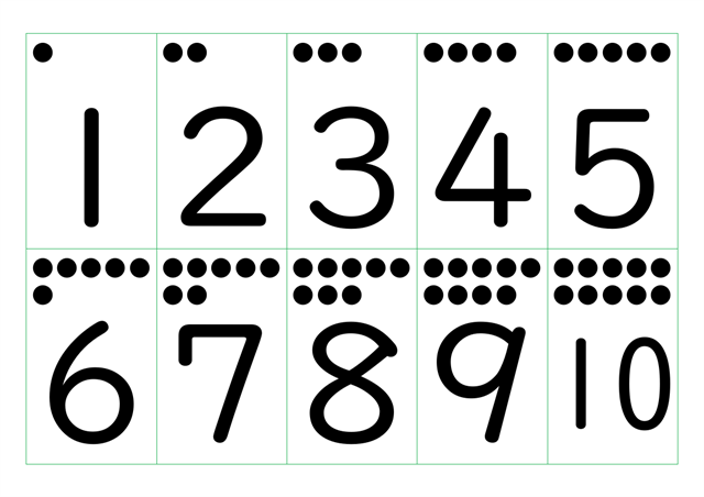 ドッツカード　数字カード　不等号カード ドッツカード 数字カード 不等号カード Amazon.co.jp: ドーマン博士の